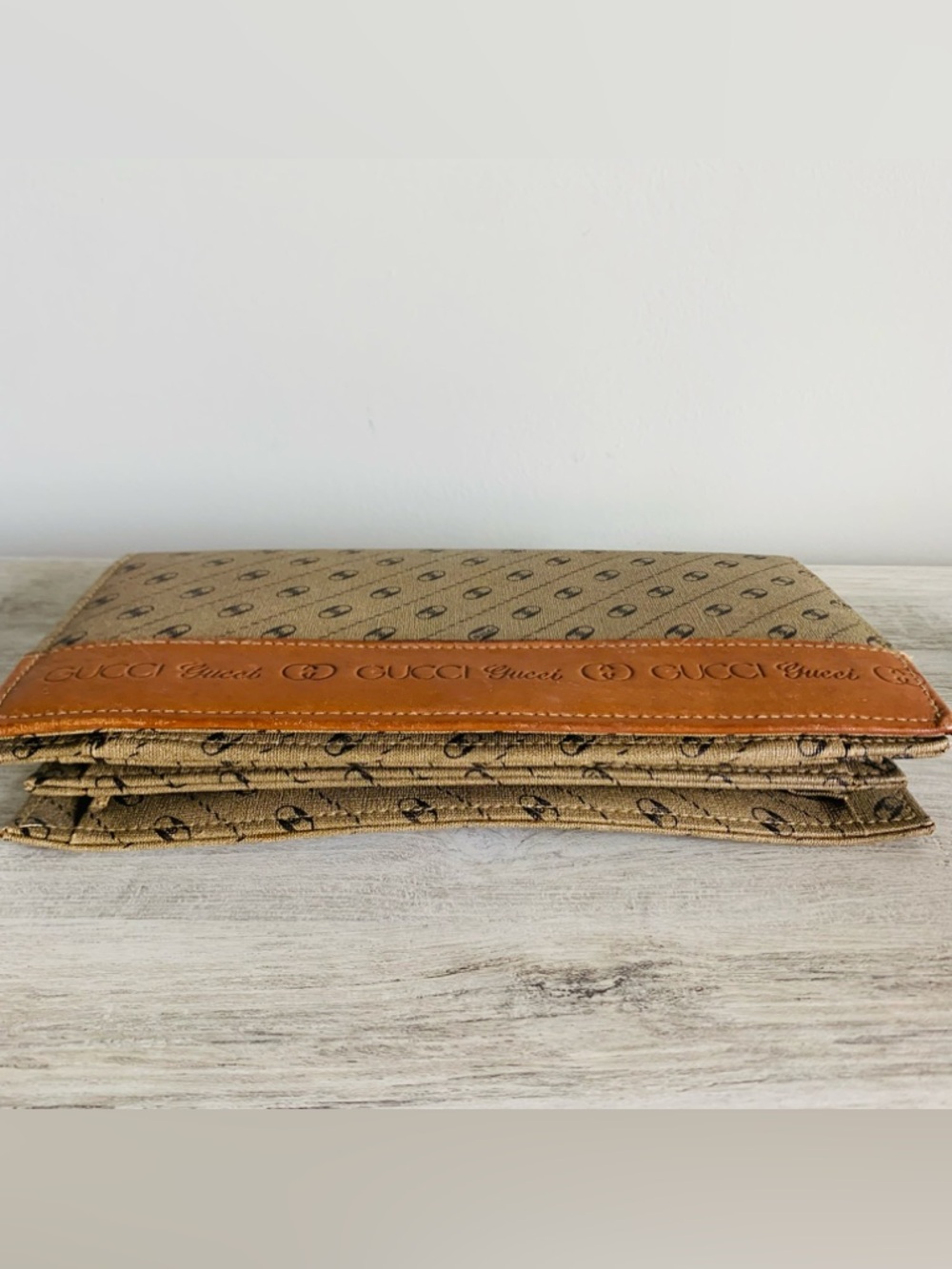 Rare Vintage GG Supreme Tan Clutch/Wallet - Picture 13 of 13